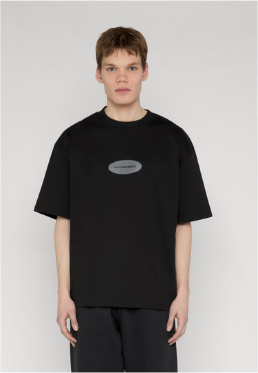 Rocawear тениска – унисекс; цвят: джетчерно; модел: RWTS115
