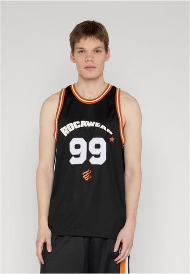 Rocawear потници – унисекс; цвят: джетчерно; модел: RWTT022