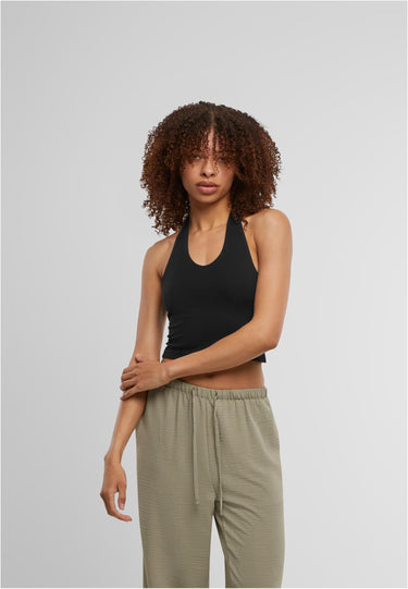 Urban Classics тениска – жени; цвят: черно; модел: TB7533