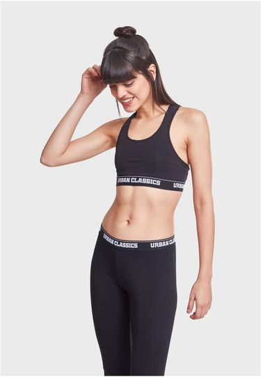 Urban Classics спортно бюстие – жени; цвят: черно; модел: TB1490