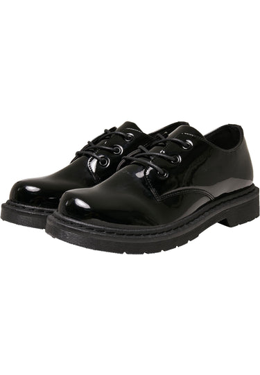Urban Classics връзки за обувки – унисекс; цвят: черно; модел: TB3906