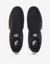 NIKE Air Force 1 Shoes Black/White | MegaMall.bg