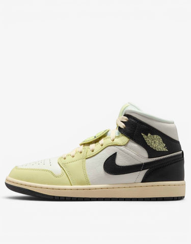 NIKE Air Jordan 1 Mid SE White/Yellow