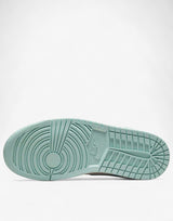 NIKE Air Jordan 1 Mid Shoes White/Blue | MegaMall.bg