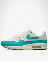 NIKE Air Max 1 Shoes White/Blue Бял 35.5 | MegaMall.bg