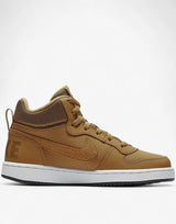 NIKE Court Borough Mid Gs Shoes Brown | MegaMall.bg