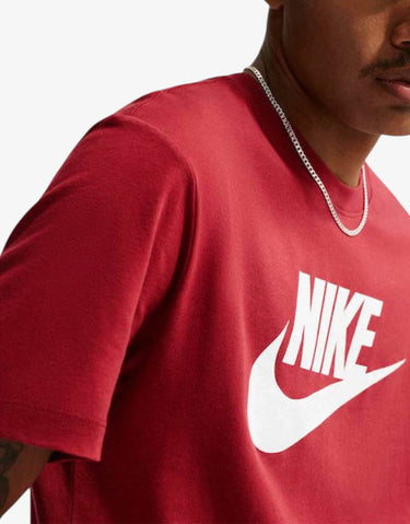 NIKE Tee Icon Futura Crimson Red