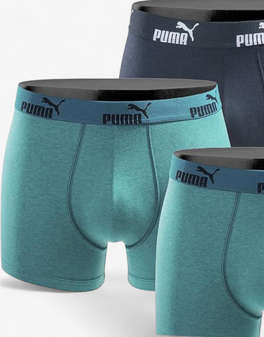 PUMA 3-Packs Boxer Shorts Dark Blue | MegaMall.bg