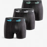 PUMA 3-Packs Boxer Shorts Jet Black Черен S | MegaMall.bg