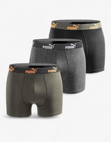 PUMA 3-Packs Boxer Shorts Orange Оранжев S | MegaMall.bg