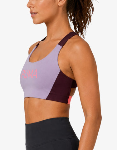 PUMA 4keeps Eversculpt Bra Plum