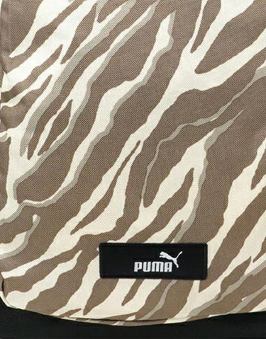 PUMA Academy All Over Print Backpack Beige