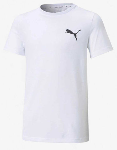PUMA Active Small Logo Tee White | MegaMall.bg