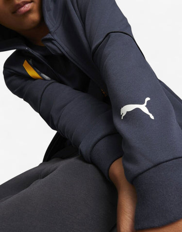 PUMA Active Sports Full-Zip Hoodie Blue | MegaMall.bg