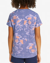 PUMA Alpha All Over Print Tee Hazy Blue | MegaMall.bg