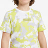 PUMA Alpha All Over Print Tee White/Yellow Бял 140 | MegaMall.bg