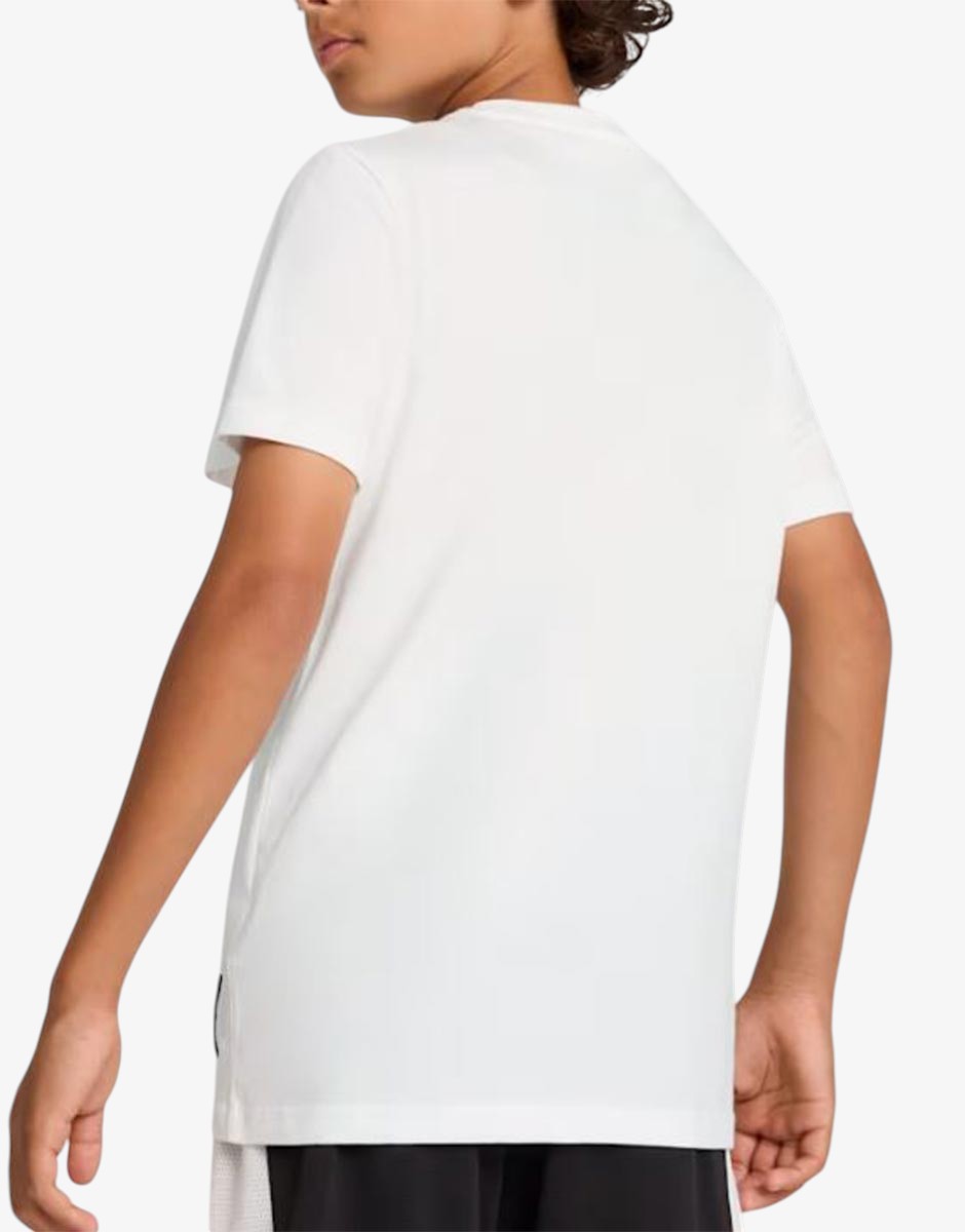PUMA Basketball Blueprint Tee White