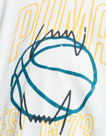 PUMA Basketball Winning Shot Tee White | MegaMall.bg