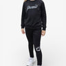PUMA Class Act Crew And Leggings Fleece Set Black Черен 140 | MegaMall.bg
