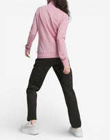 PUMA Classic Tricot Tracksuit Pink/Black | MegaMall.bg