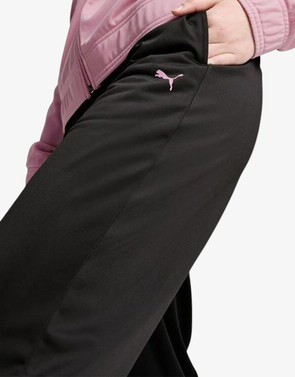 PUMA Classic Tricot Tracksuit Pink/Black