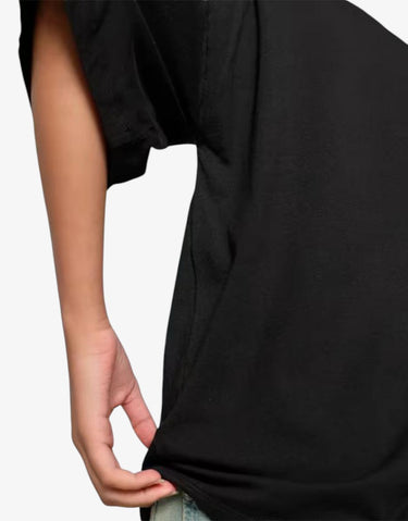 PUMA Classics Logo Oversized Tee Black | MegaMall.bg