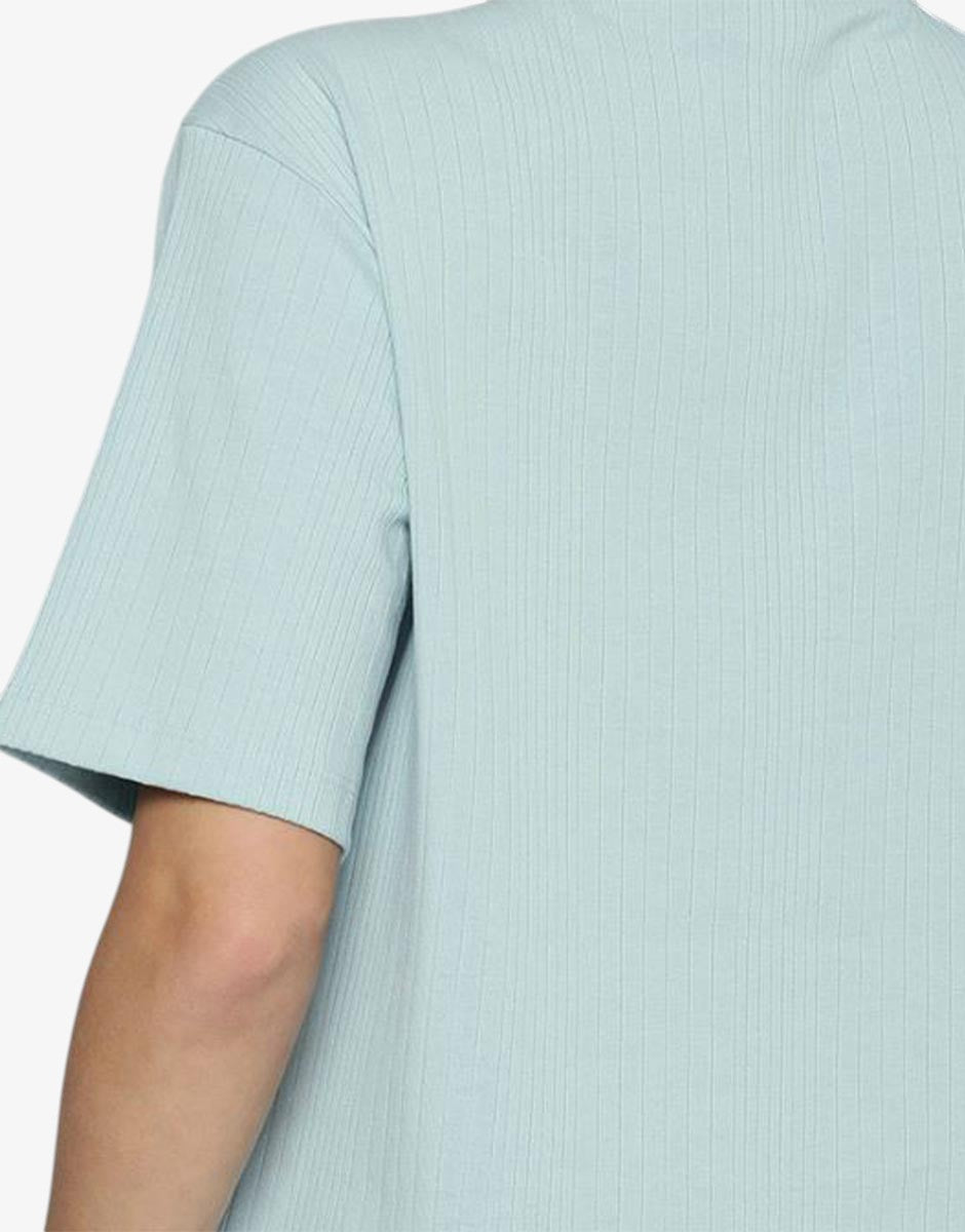 PUMA Classics Mock Neck Tee Blue