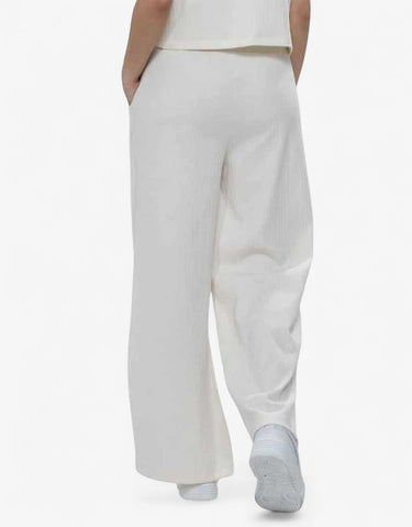PUMA Classics Ribbed Relaxed Pants Ecru | MegaMall.bg