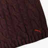 PUMA Dave Cable Knit Scarf Bordo Бордо | MegaMall.bg