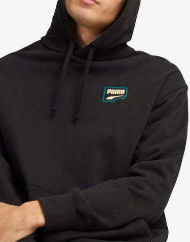 PUMA Downtown Graphic Hoodie Black M | MegaMall.bg