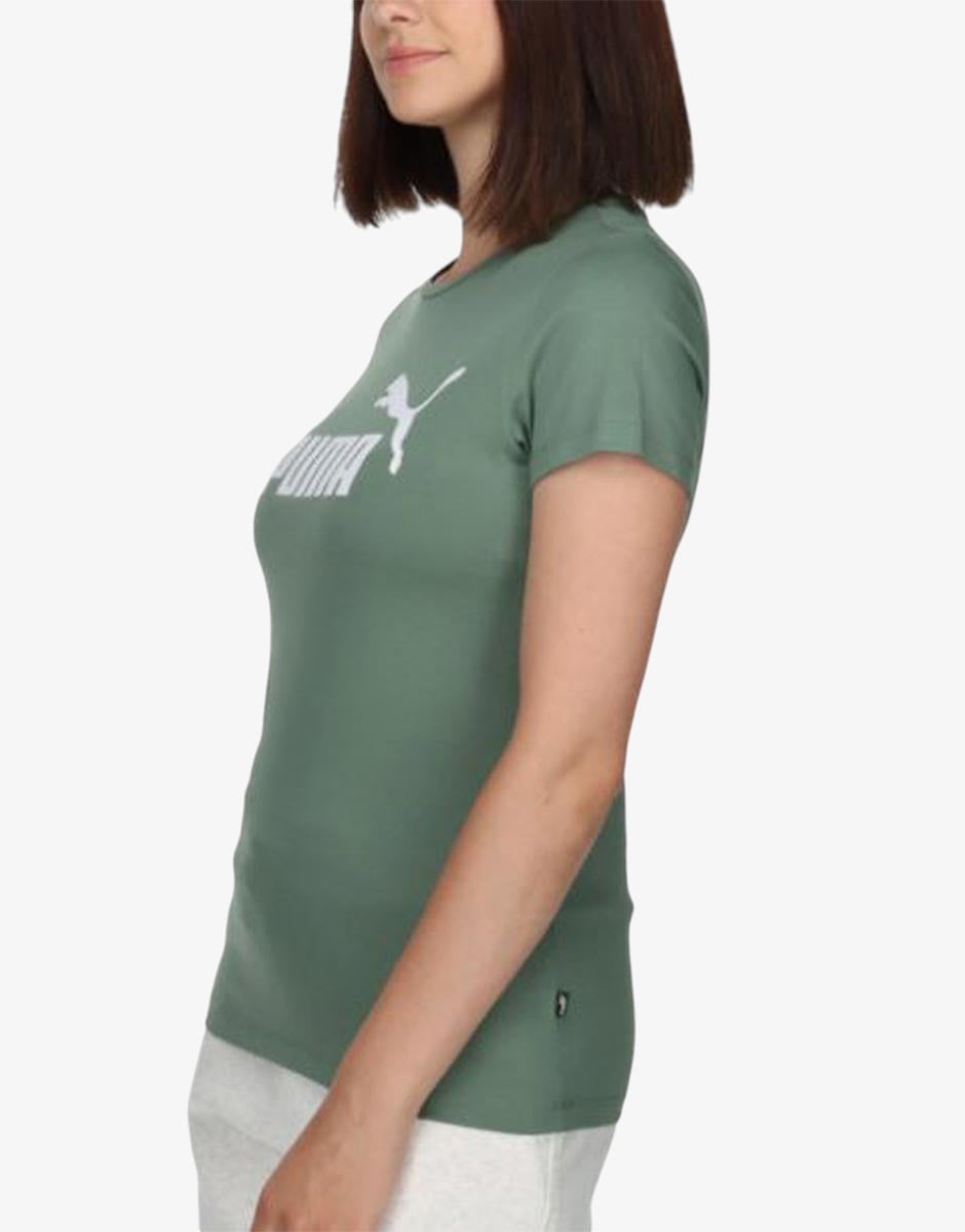 PUMA Essential Logo Tee Green