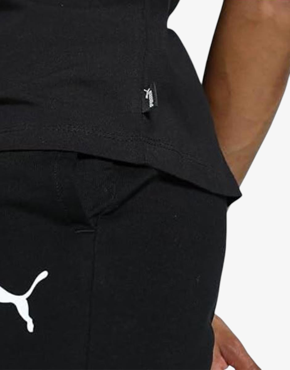 PUMA Essential+ Tape Tee Black | MegaMall.bg