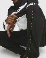 PUMA Essentials Block Tape Sweatpants Black | MegaMall.bg