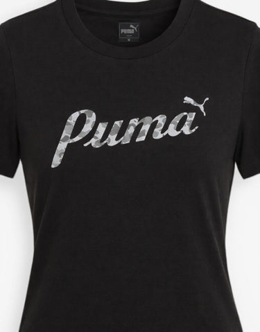 PUMA Essentials+ Blossom Tee Dress Black | MegaMall.bg