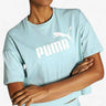PUMA Essentials Cropped Logo Tee Blue Син XS | MegaMall.bg