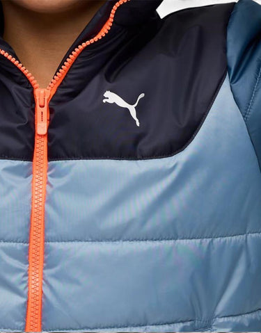 PUMA Essentials Hooded Padded Jacket Blue | MegaMall.bg