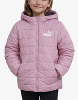 PUMA Essentials Hooded Padded Jacket Pink Розов 140 | MegaMall.bg