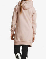 PUMA Essentials Logo Hooded Dress Pink | MegaMall.bg
