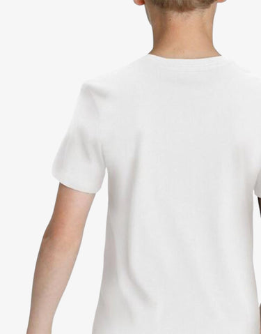 PUMA Essentials Logo Lab Graphic Tee White