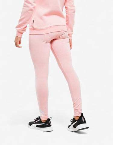 PUMA Essentials Logo Leggings Pink | MegaMall.bg