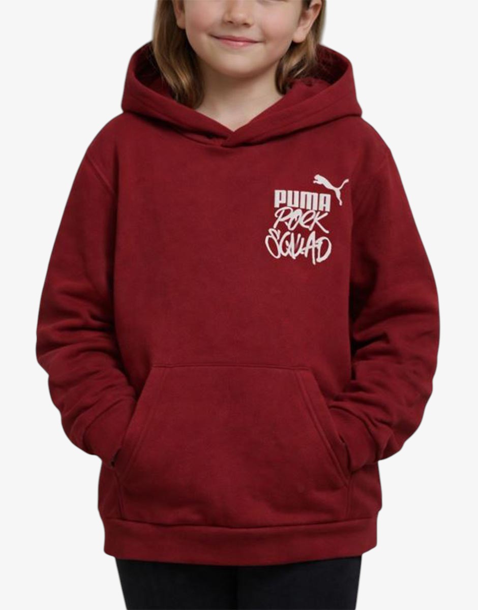 PUMA Essentials Mid 90's Hoodie Red Червен 140 | MegaMall.bg