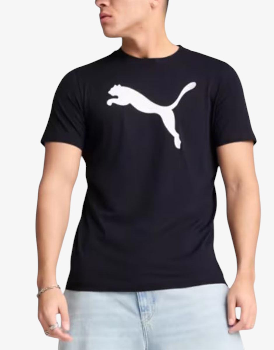 PUMA Essentials Poly Tee Navy - PUMA тениски мъжки