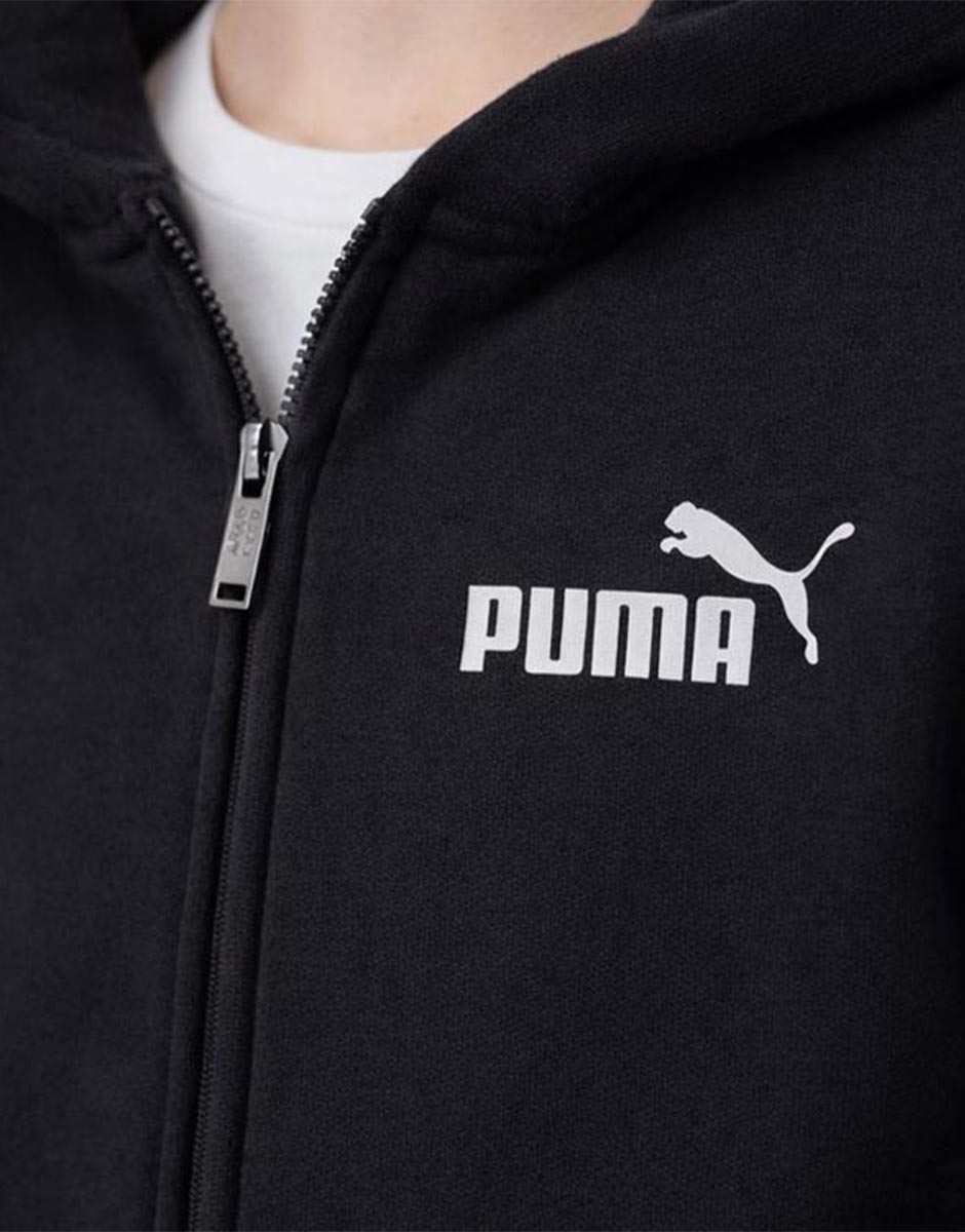 PUMA Essentials Small Logo Hoodie Black | MegaMall.bg