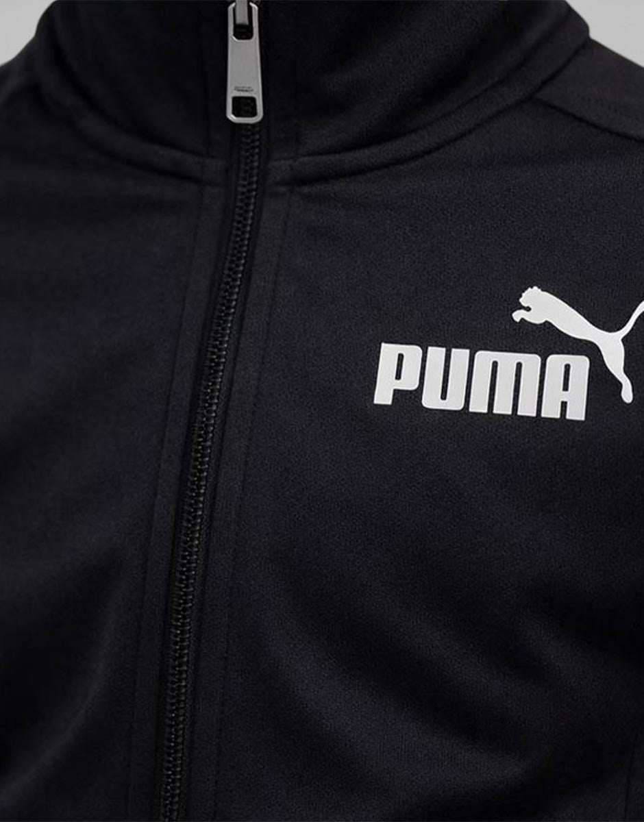 PUMA Essentials Tape Tricot Tracksuit Black
