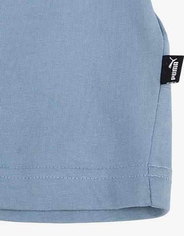 PUMA Essentials+ 2 Col Logo Tee Blue