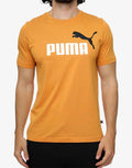 PUMA Essentials+ 2 Col Logo Tee Orange Оранжев S | MegaMall.bg