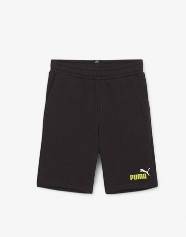 PUMA Essentials+ 2 Color Logo Shorts Black/Yellow