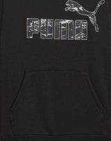 PUMA Essentials+ Camo Fleece Hoodie Black | MegaMall.bg