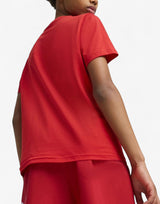 PUMA Essentials+ Logo Lab Summer Tee Red | MegaMall.bg