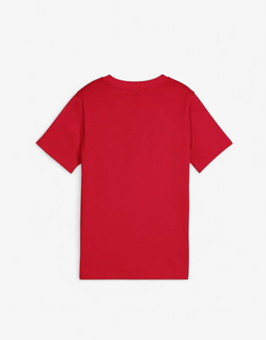 PUMA Essentials+ Logo Lab Summer Tee Red | MegaMall.bg